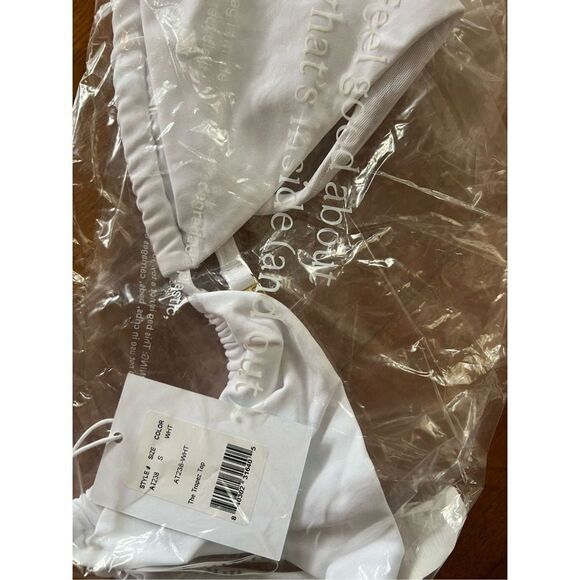 Andie The Tropez Triangle Bikini Top NWT Size Small - Picture 3 of 5